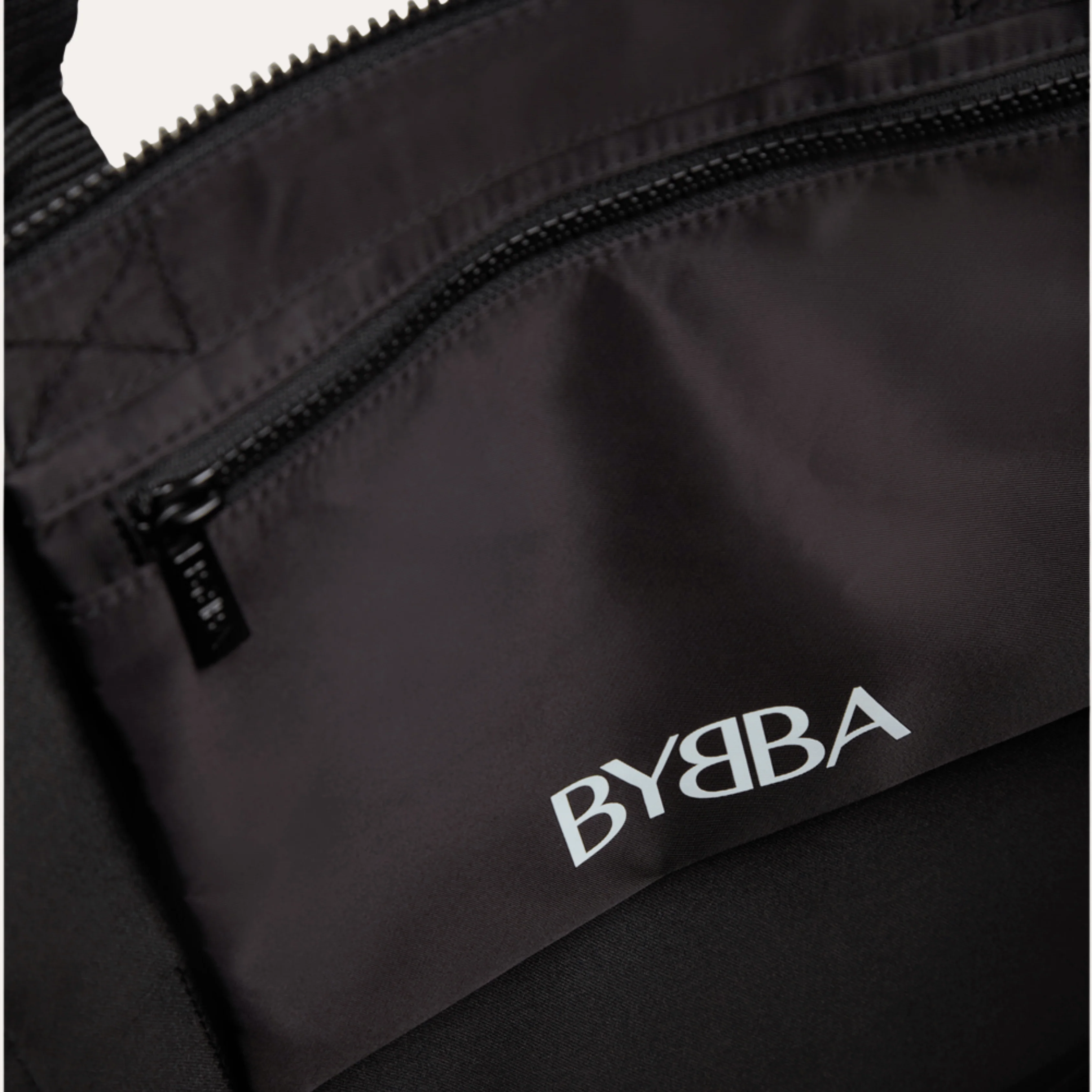 Ripple Tote Bag - Stingray Black - Recycled Nylon Zippered Tote - Image 5