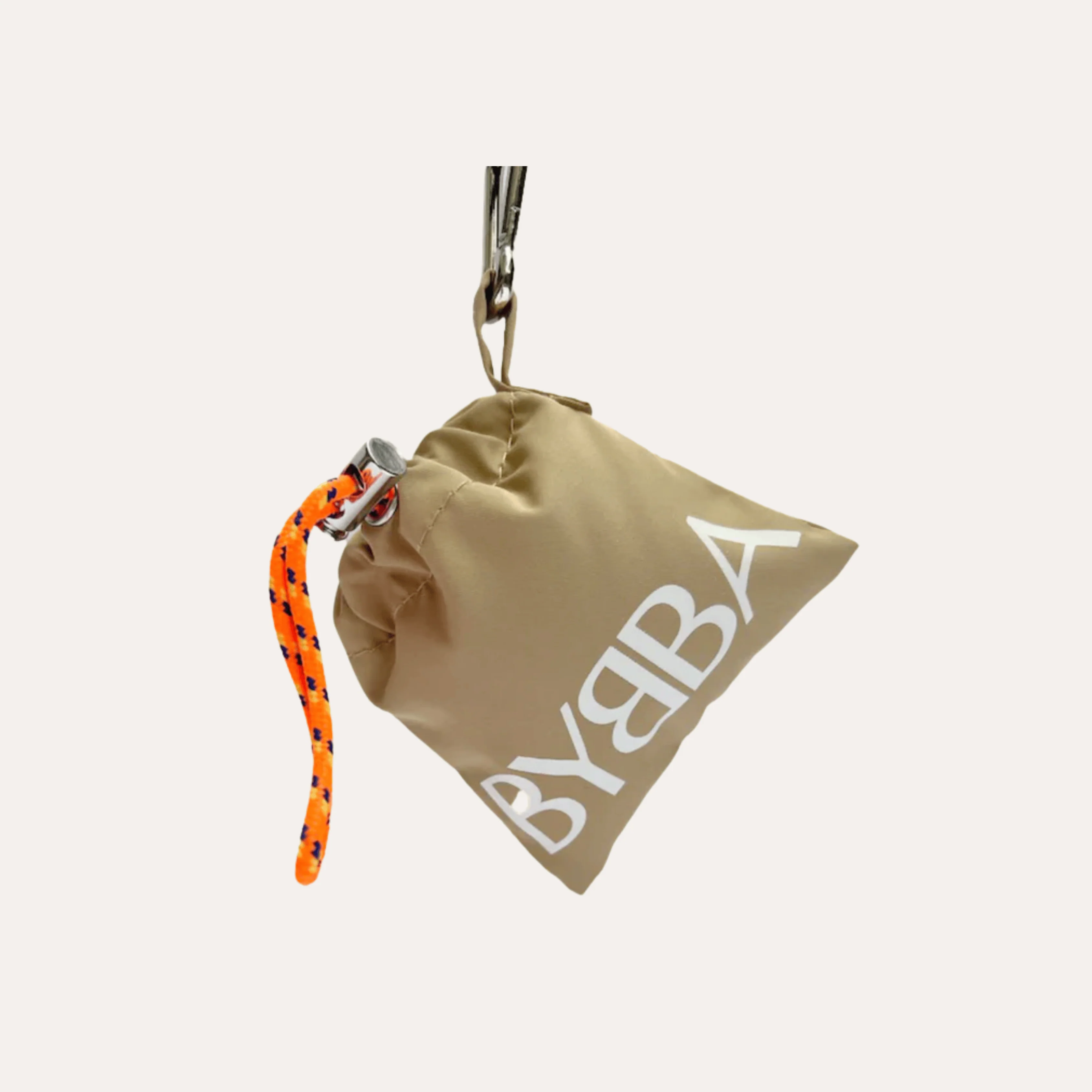 Urchin Mini Pouch 4x4 - Sand Dune - Recycled Plastic Zippered Pouch - Image 2