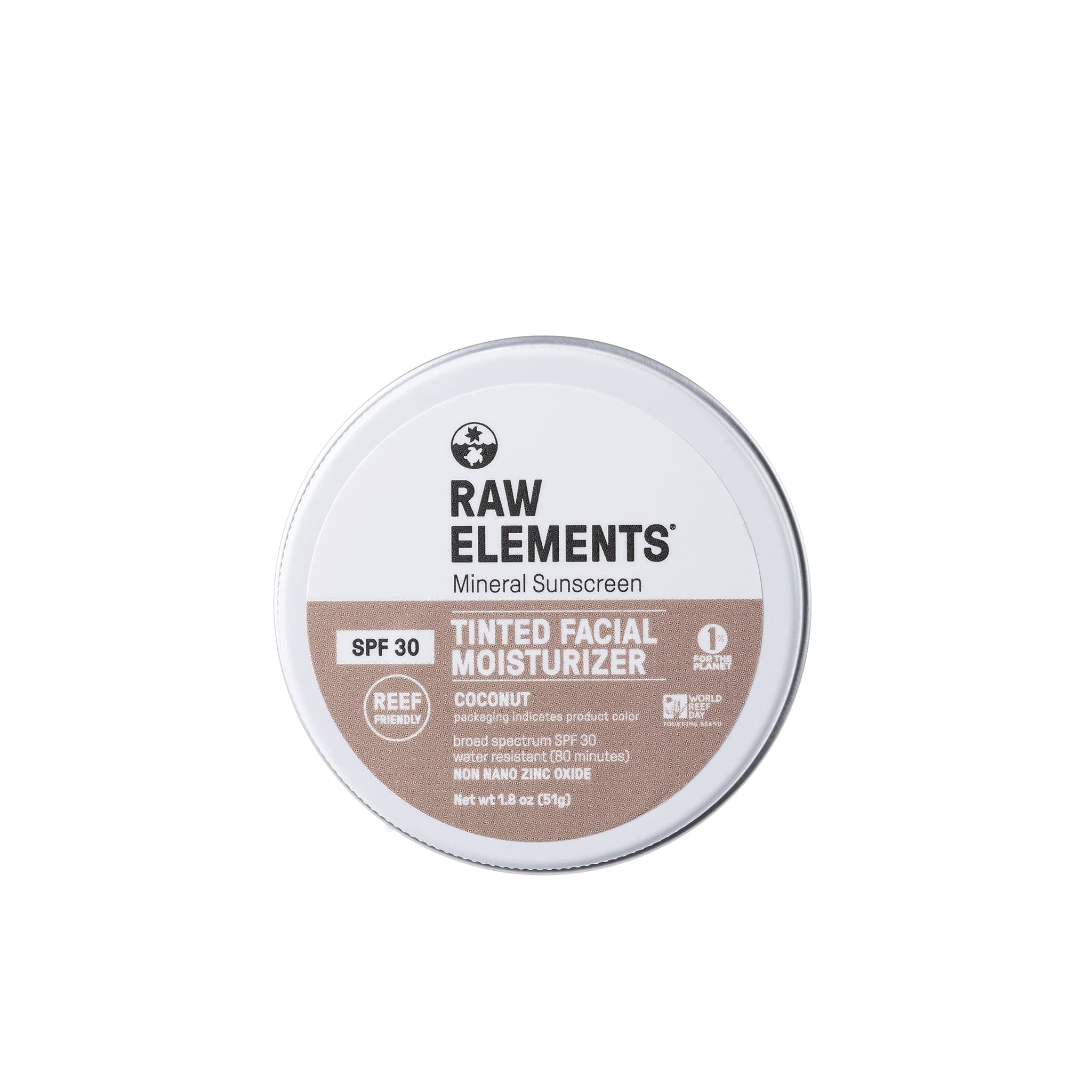 Tinted Face Moisturizer Spf 30 | Coconut