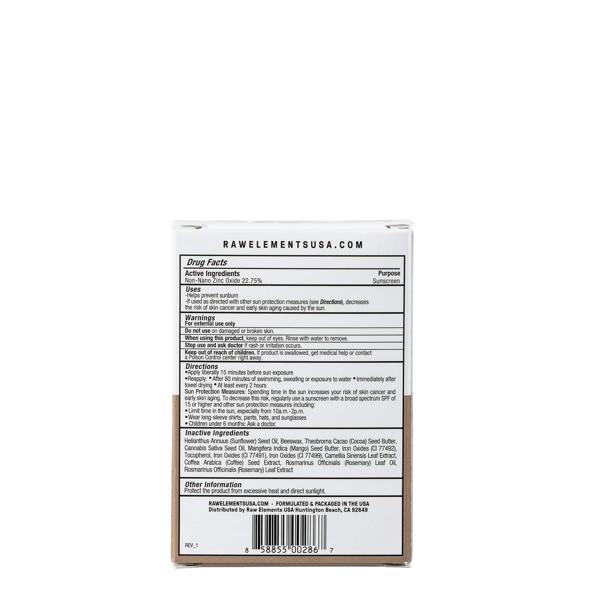 SPF 30 Tinted Face Stick - Bronze - Image 8