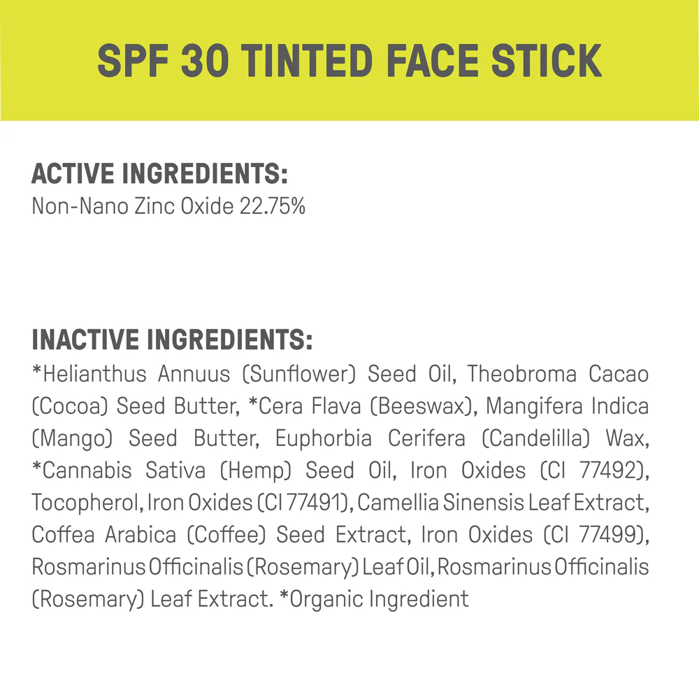 SPF 30 Tinted Face Stick - Bronze - Image 9