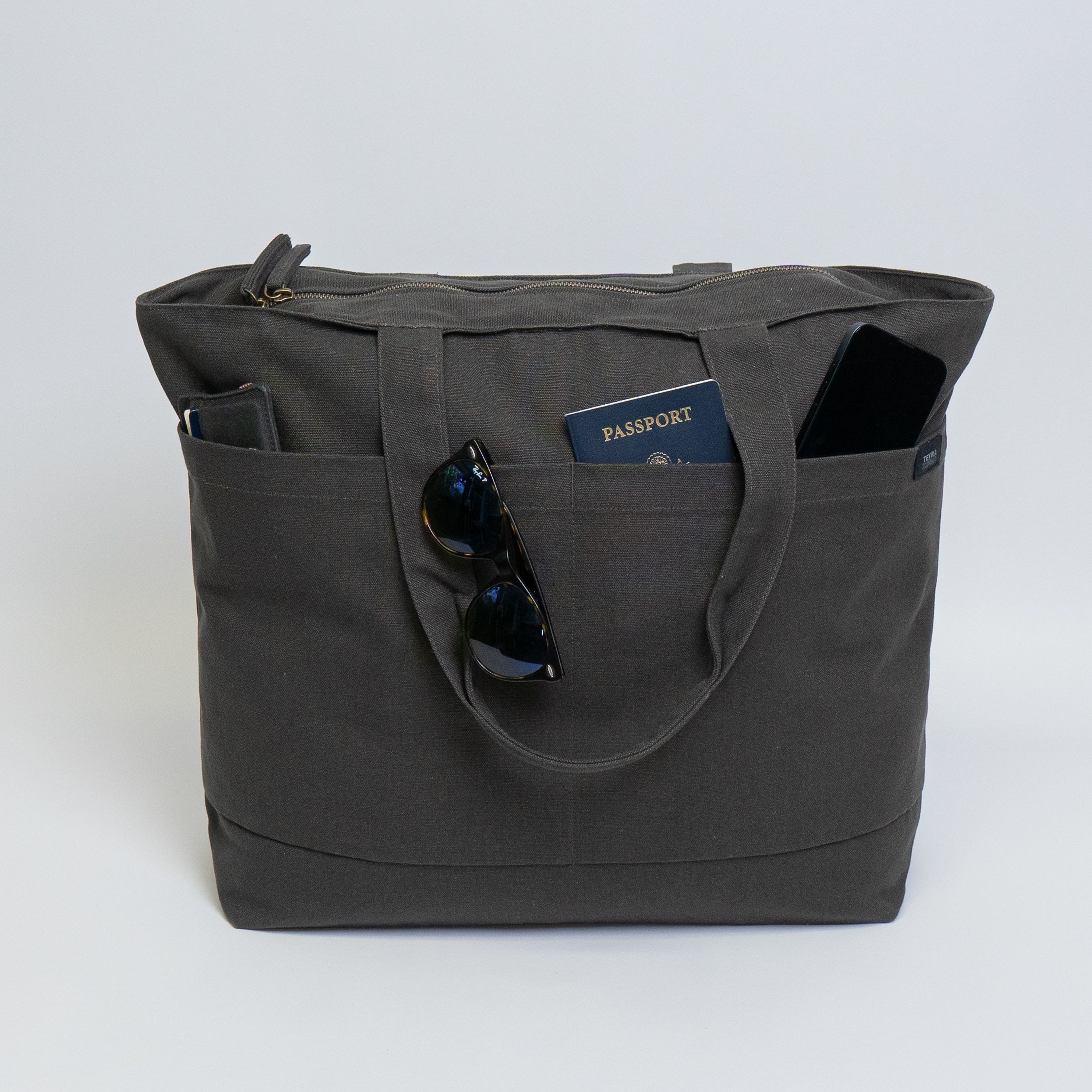 Tote Bag With Trolley Sleeve - Image 4