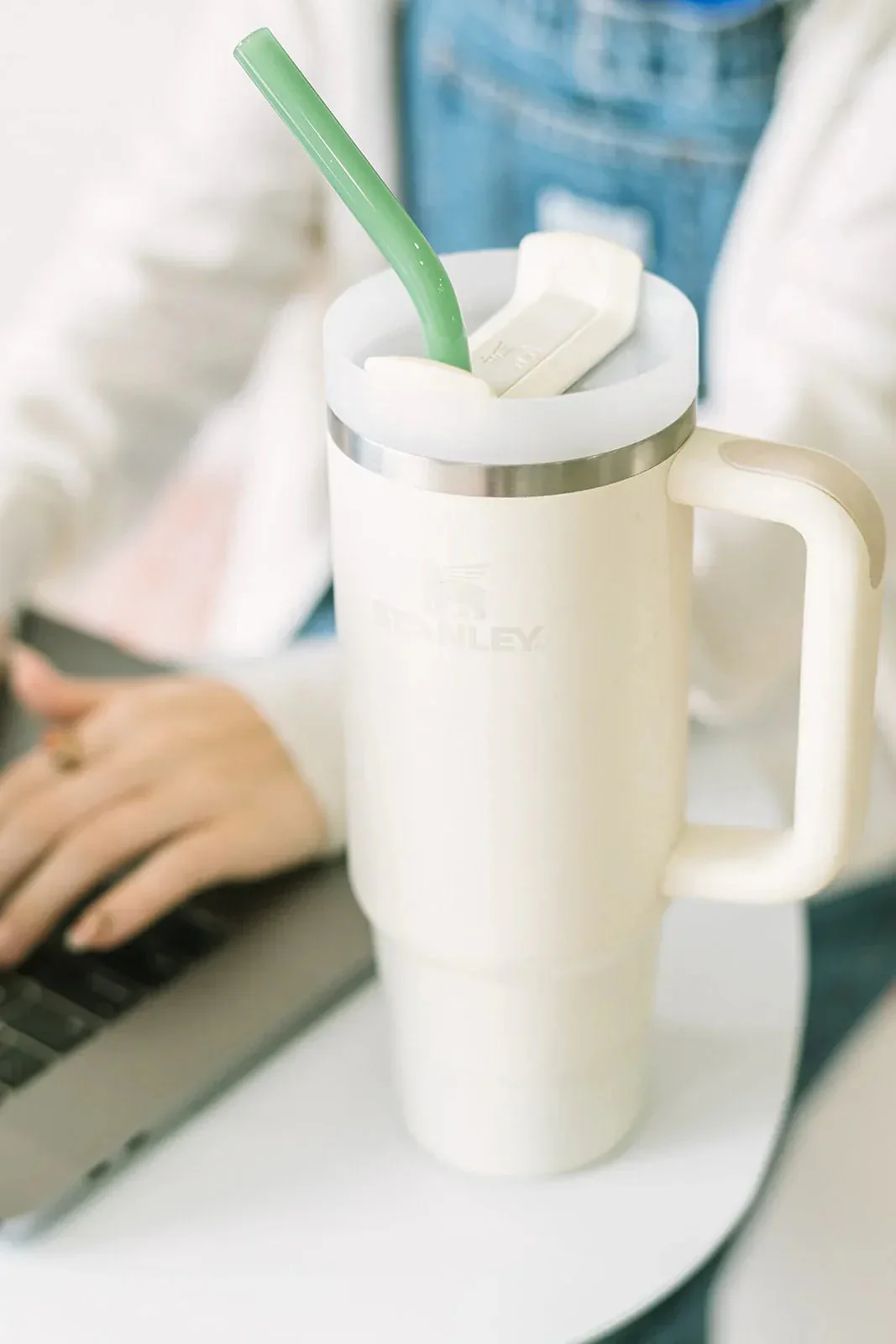 Tumbler 12" Glass Straw Set - Fjord Mist - Image 5