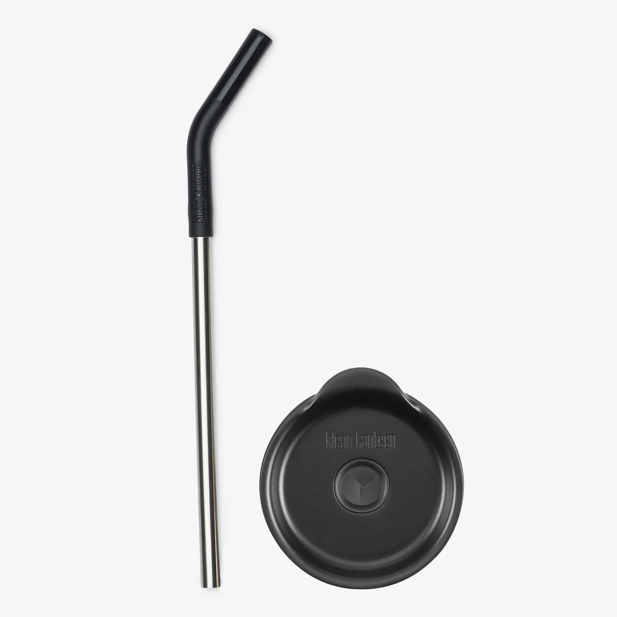 Tumbler Straw Lid with Reusable Steel Straw