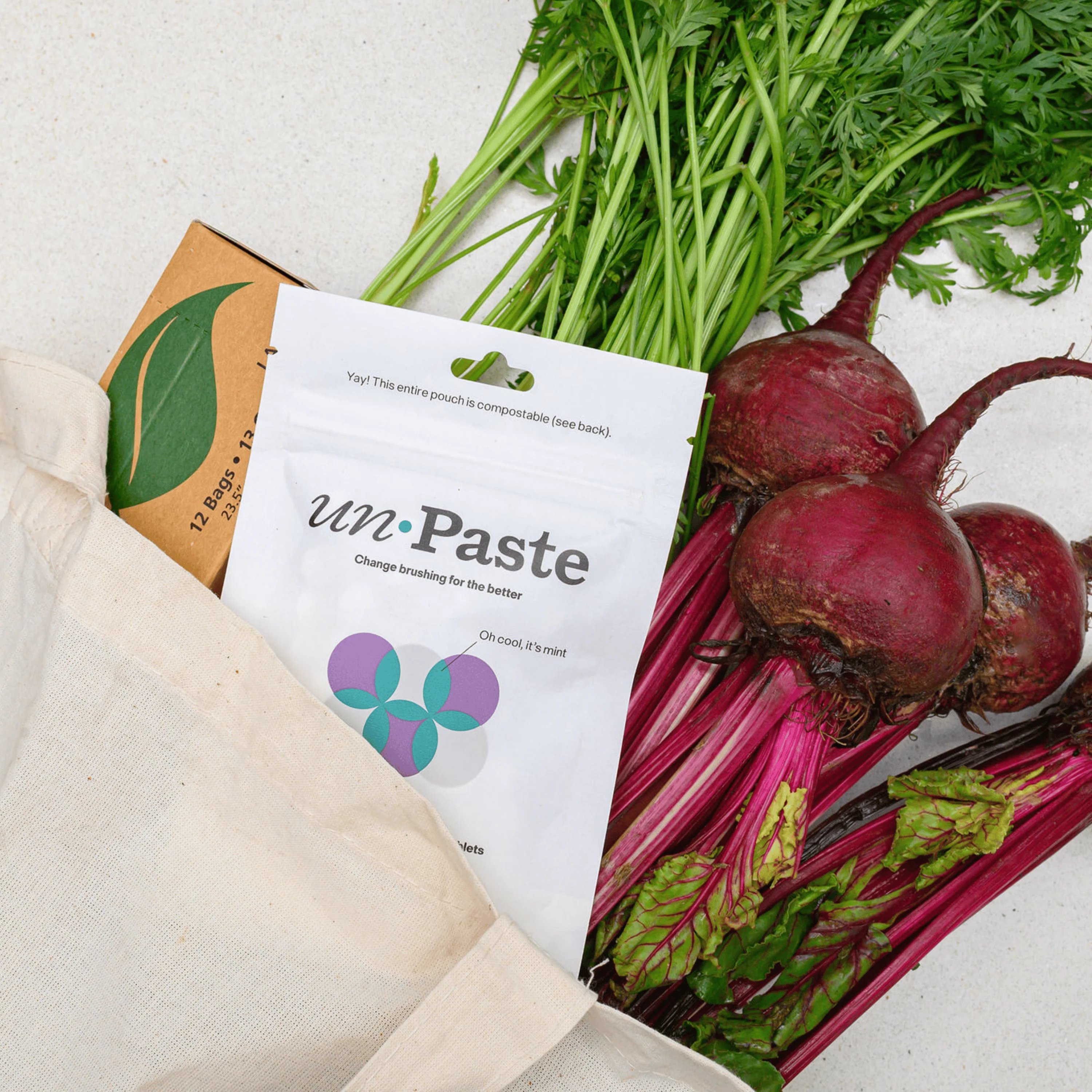 Unpaste Tooth Tabs - Zero Waste Toothpaste - With OR Without Fluoride, Vegan, Compostable - Image 11