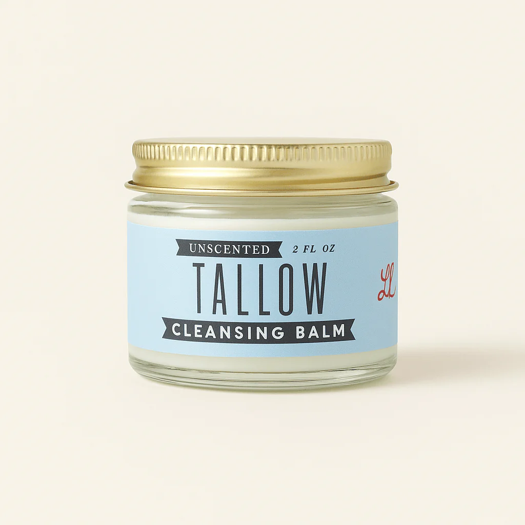 Unscented Tallow Cleansing Balm | Natural Makeup Remover & Deep Moisturizing Cleanser | Grass-Fed Beef Tallow with Castor Oil - Image 7