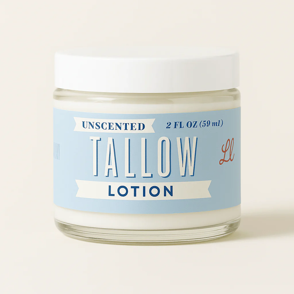 Unscented Tallow Lotion – Pure, Preservative-Free One Ingredient Moisturizer by Lady May Tallow - Image 5