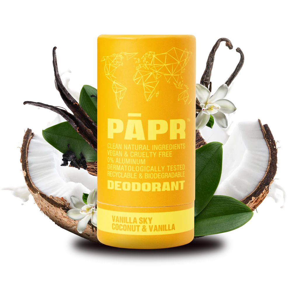 Paper Cosmetics Deodorant - Vanilla Sky, Vegan, Aluminum-Free