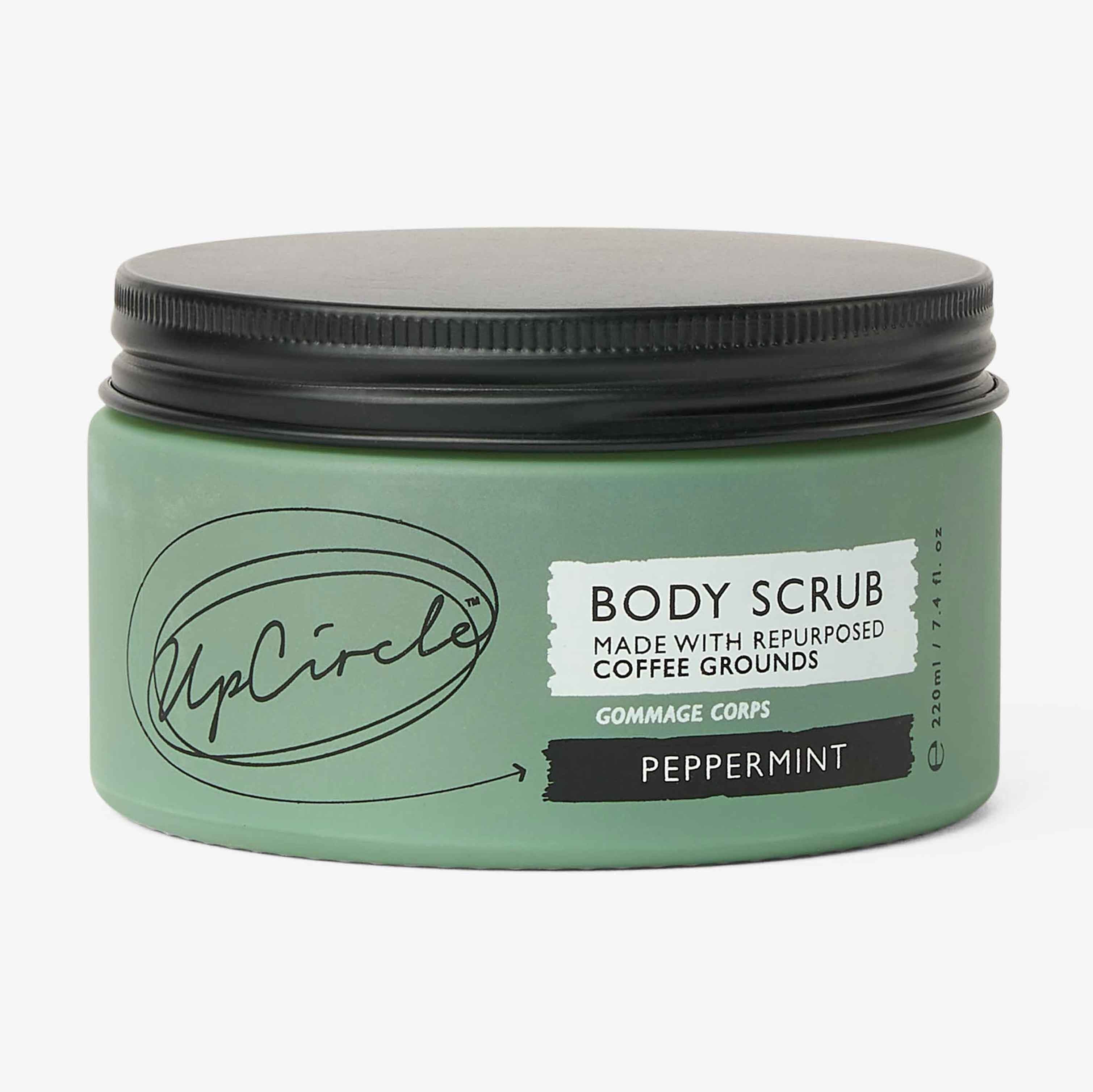Vegan Coffee Body Scrub with Peppermint