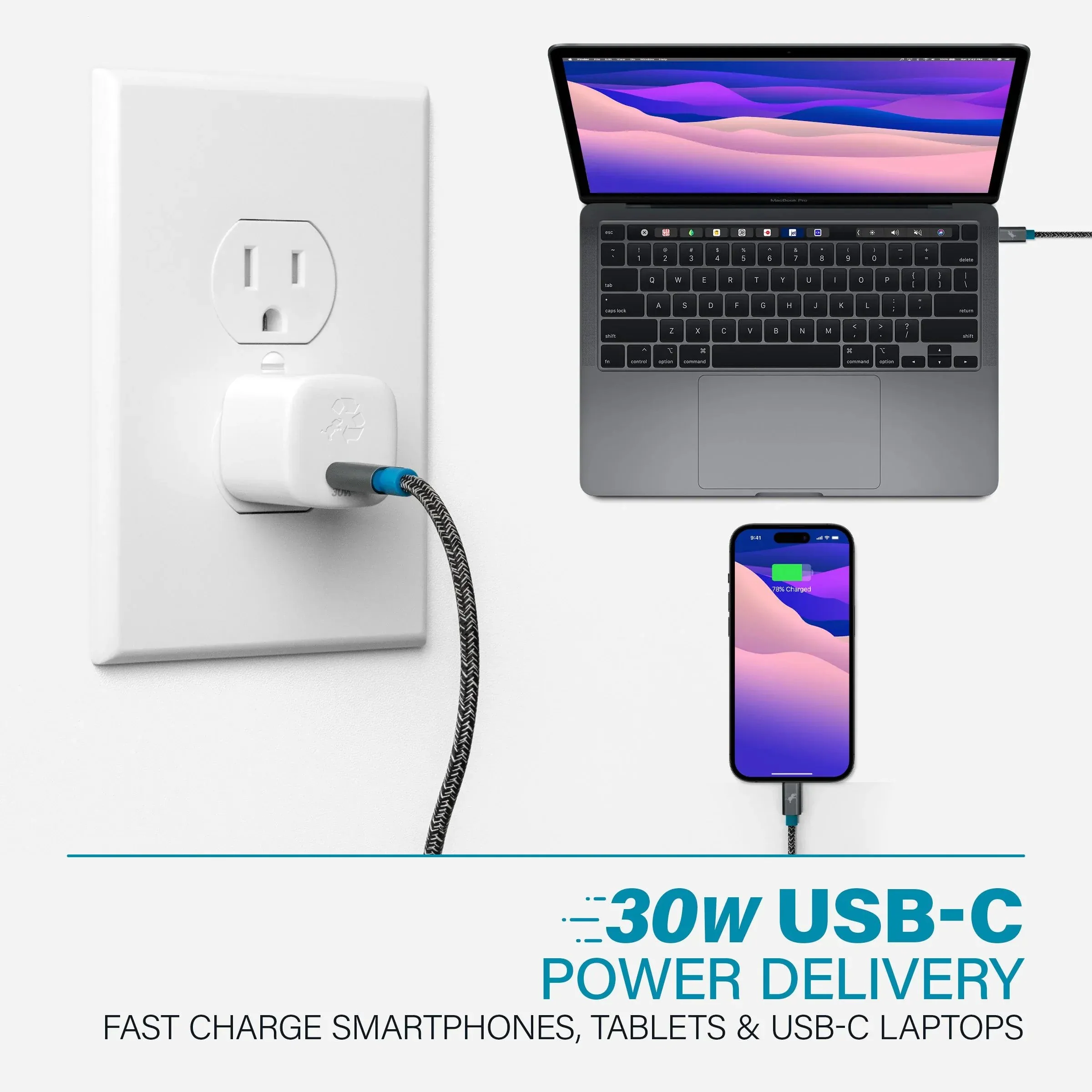 WALLY SubNano 30W Wall Charger - Image 3