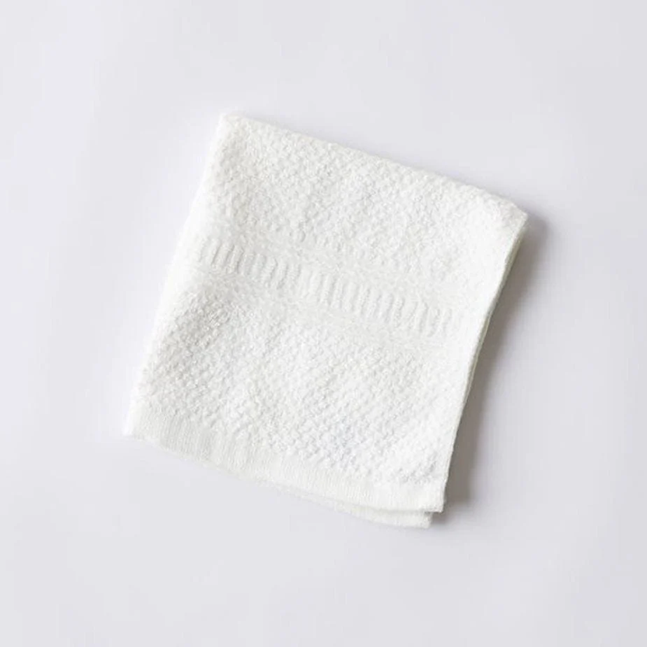 Sustainable Hemp & Organic Cotton Facial Washcloths, 2-Pack