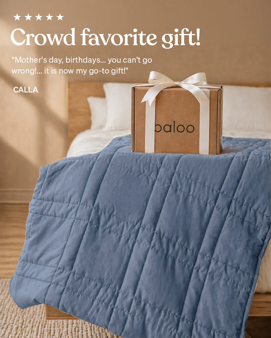 Baloo Weighted Blanket - Organic Cotton - Image 33