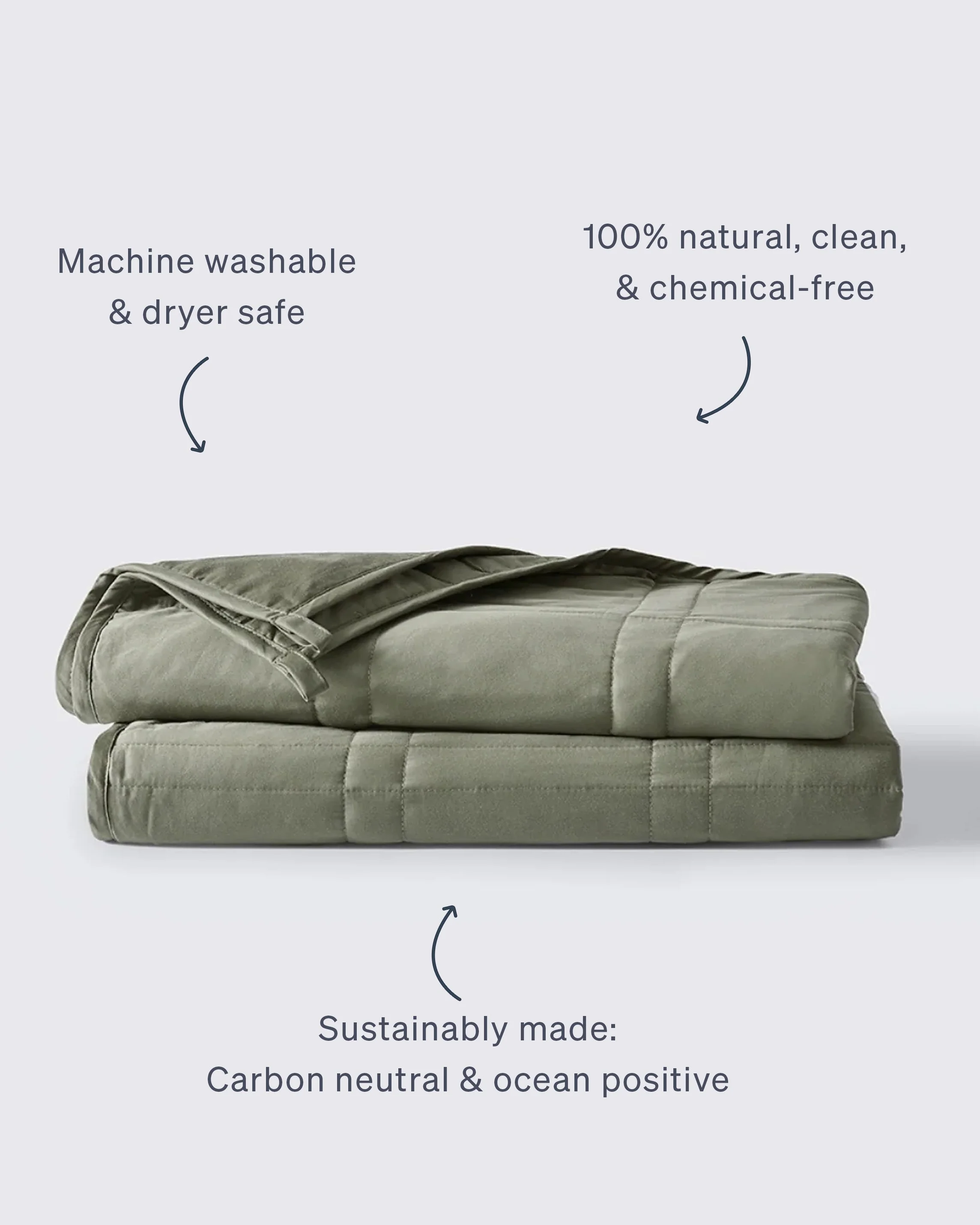 Baloo Weighted Blanket - Organic Cotton - Image 40