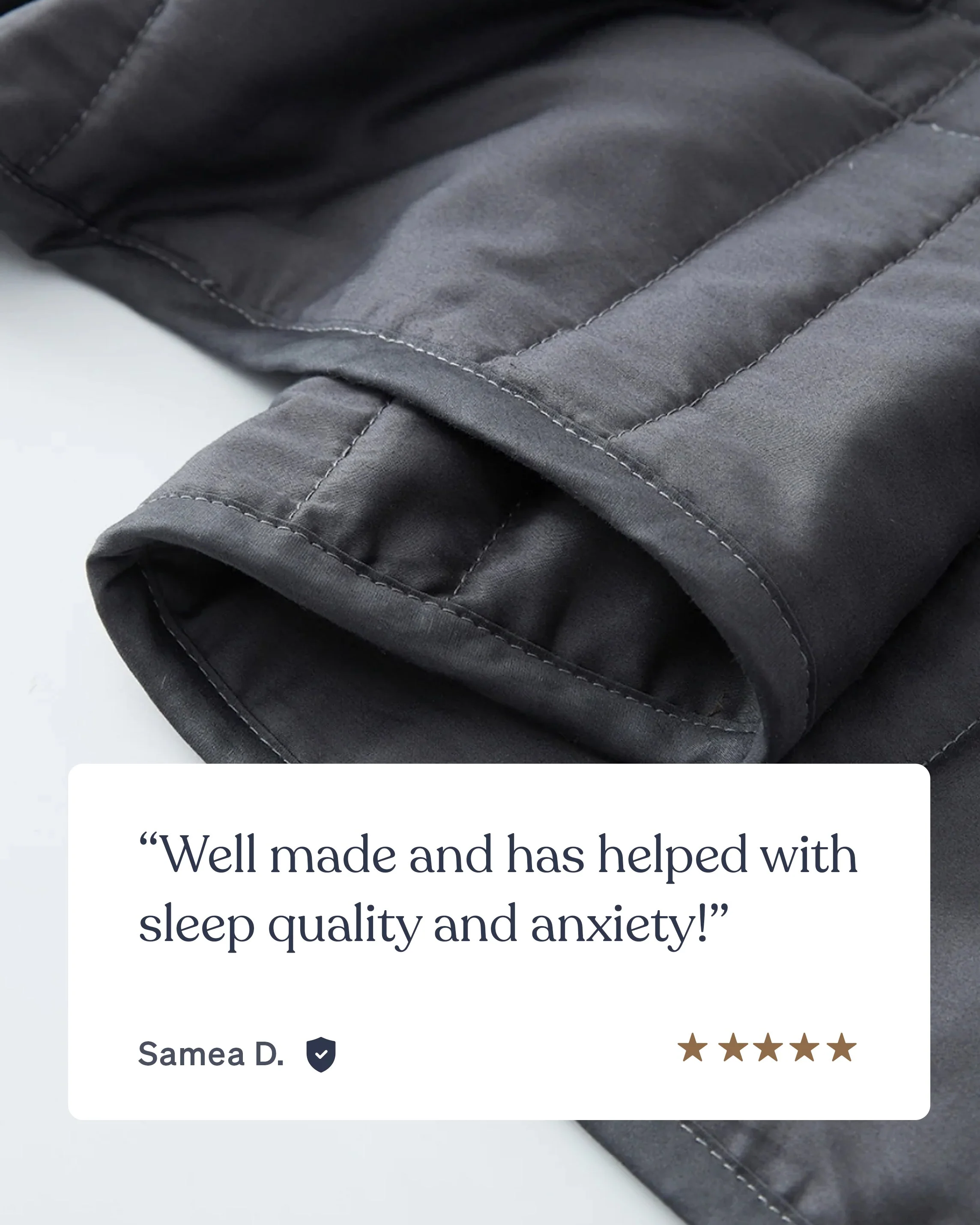 Baloo Weighted Blanket - Organic Cotton - Image 46