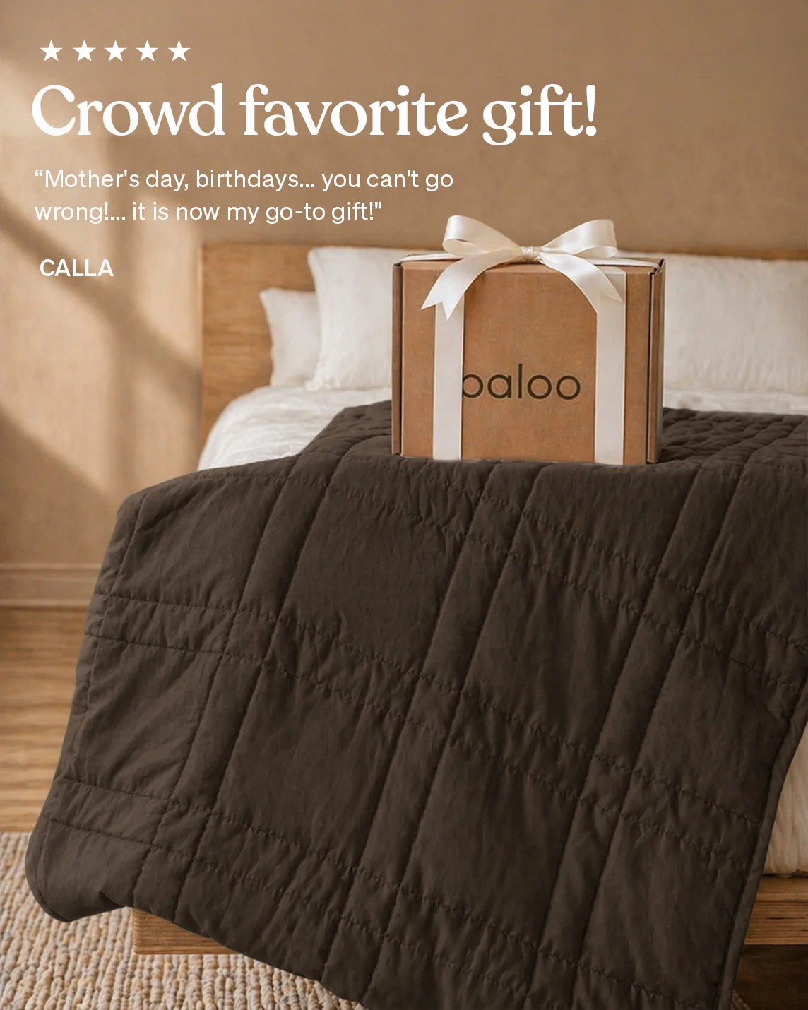 Baloo Weighted Blanket - Organic Cotton - Image 48