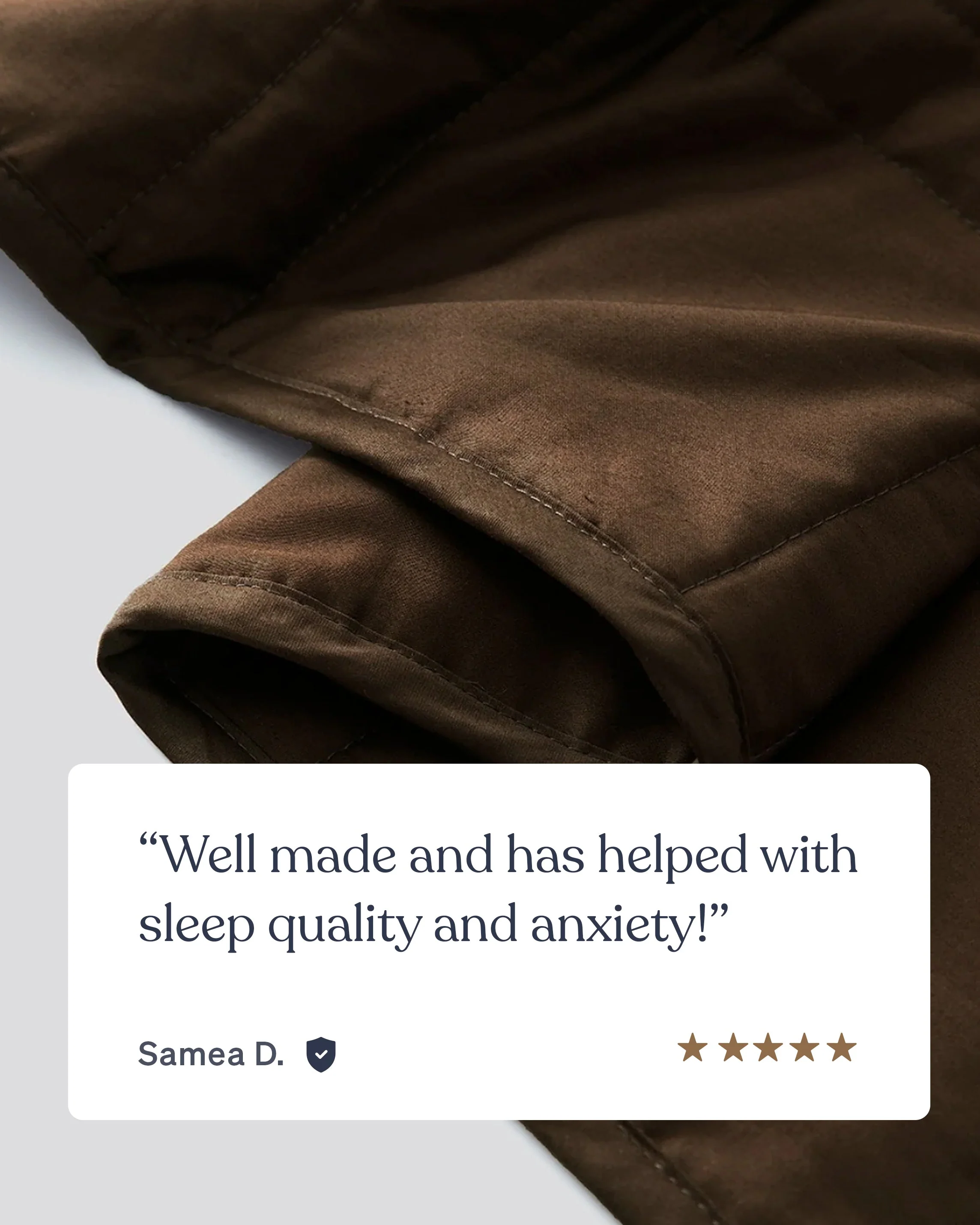 Baloo Weighted Blanket - Organic Cotton - Image 49