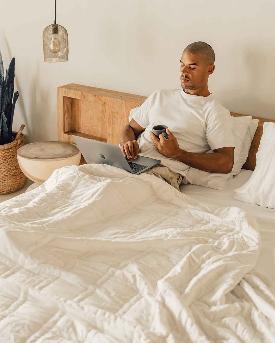 Weighted Comforter - Organic Cotton - Image 10