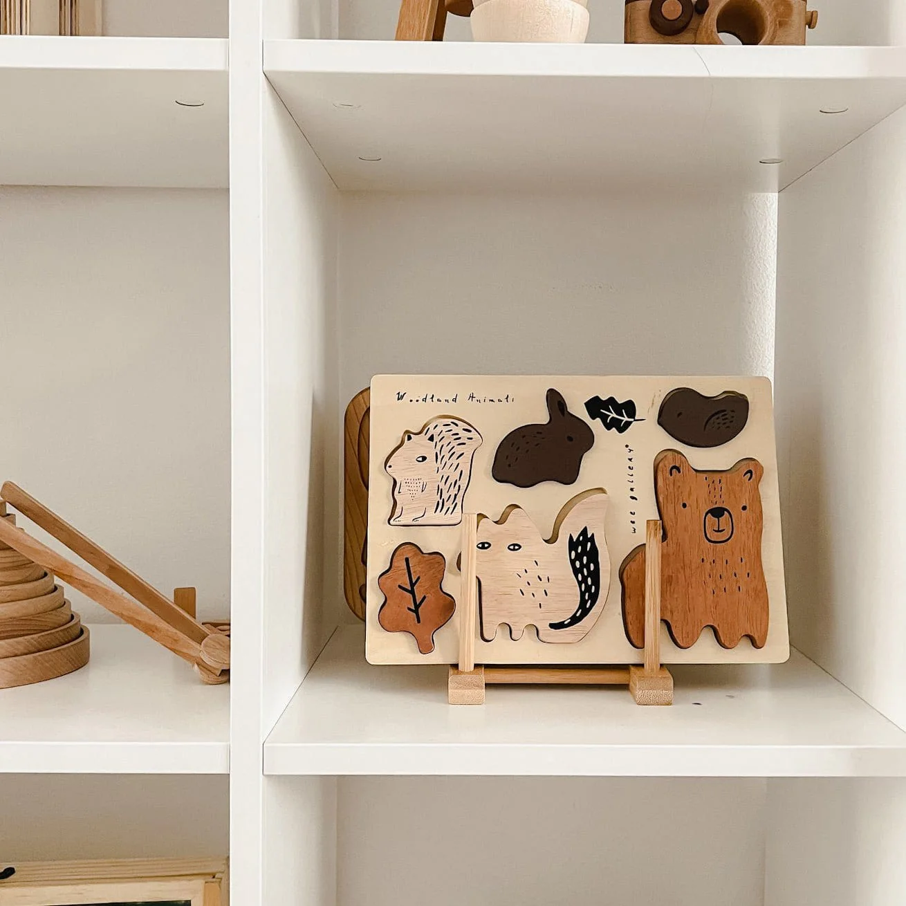 Wooden Tray Puzzle - Woodland Animals - Image 7