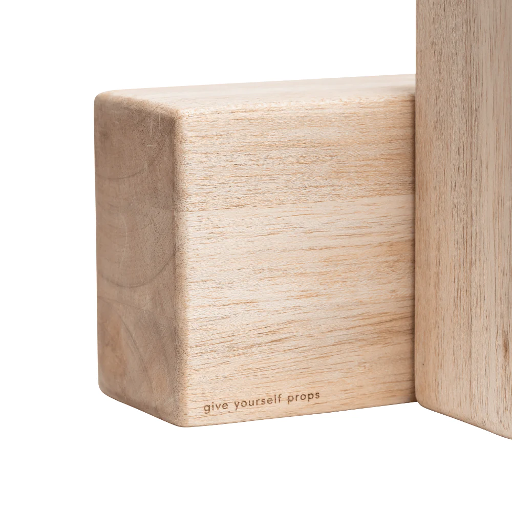 Yoga Block | Balsa Wood + Beeswax - Image 2