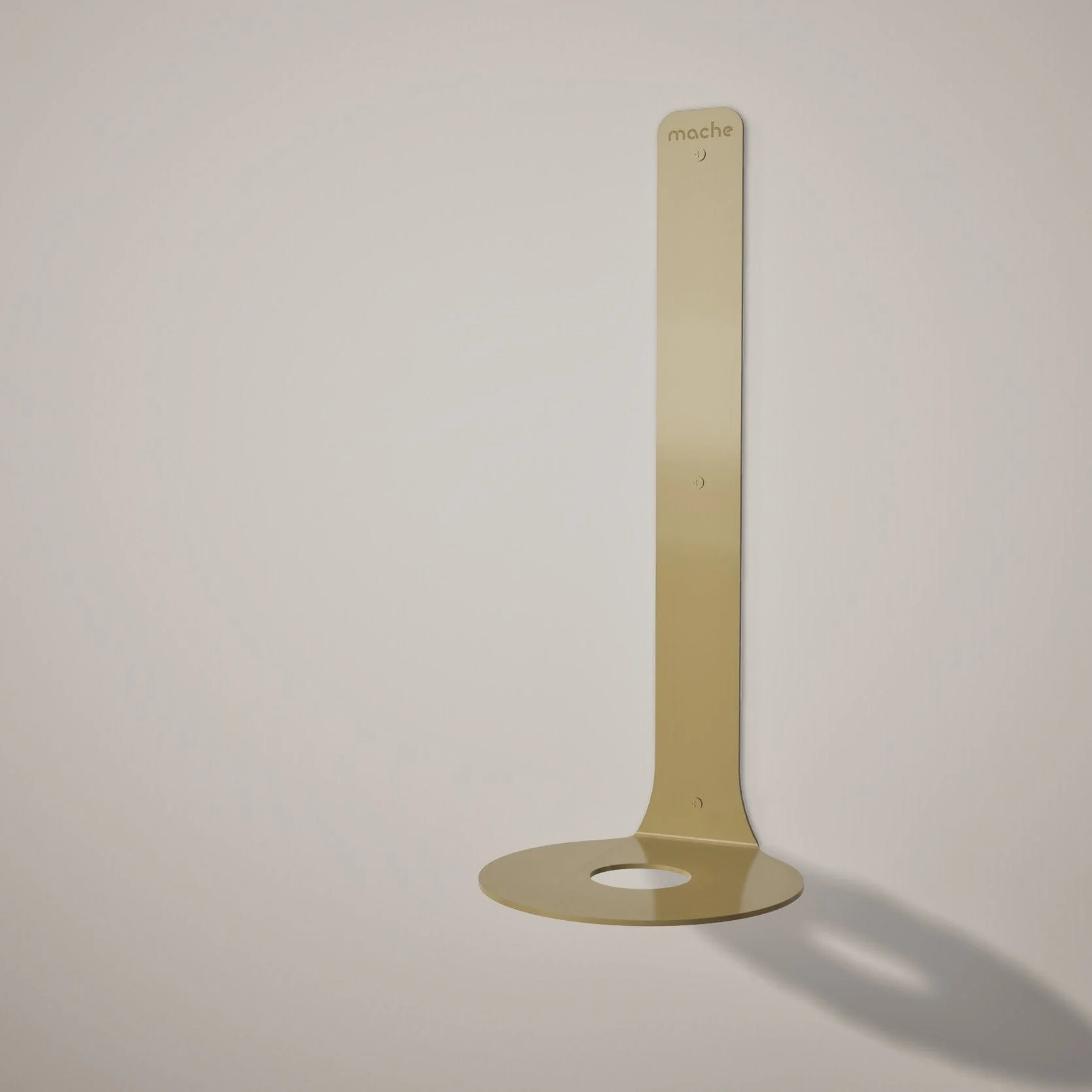 Yoga Block Wall Bracket, Gold - Image 7