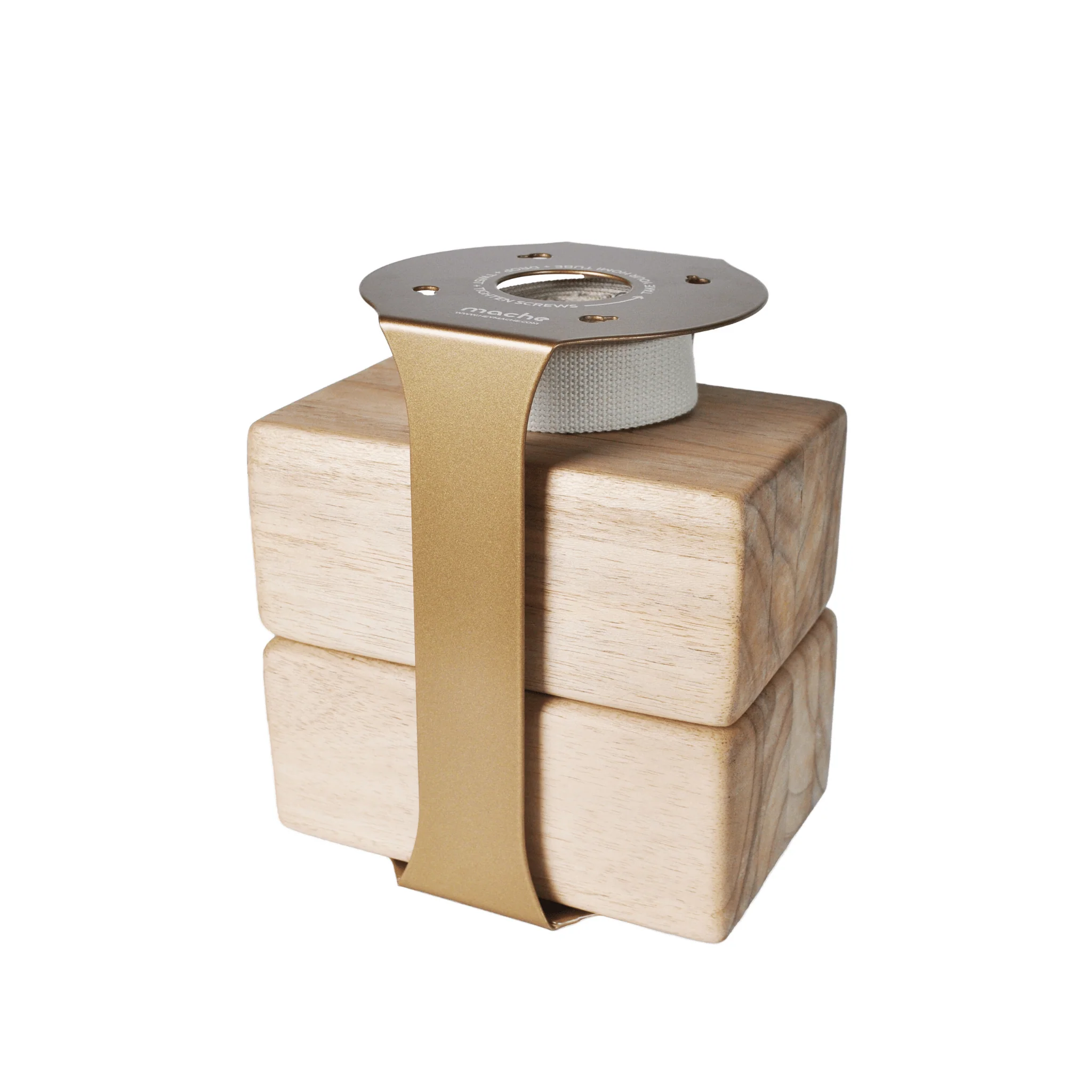 Yoga Mat Storage Tube, Gold - Image 6