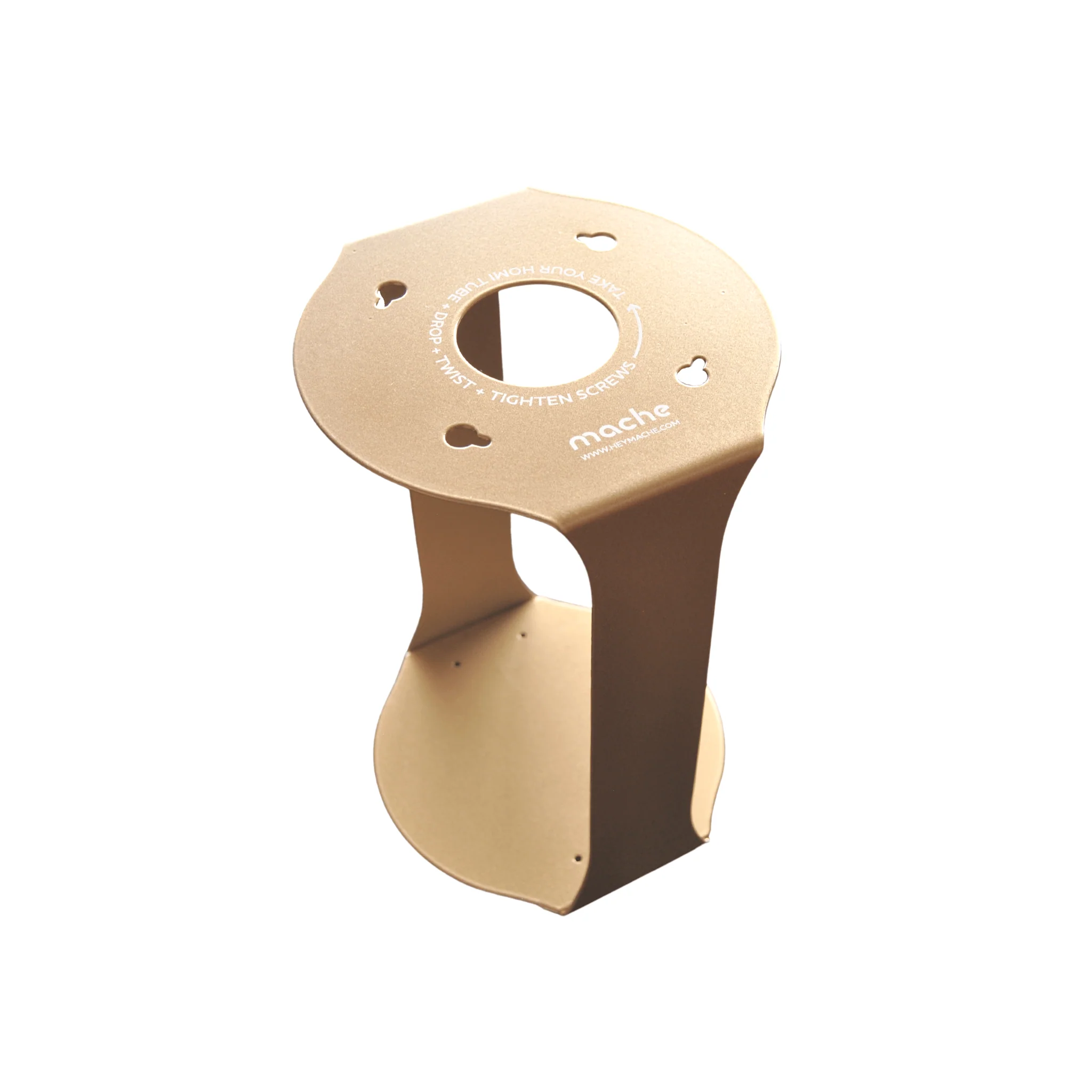 Yoga Mat Storage Tube, Gold - Image 8
