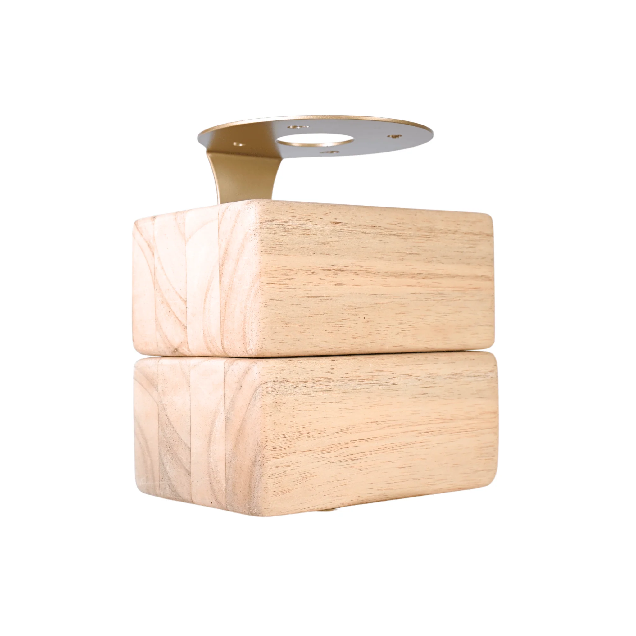Gold Yoga Mat Tube Wall Bracket - Image 3