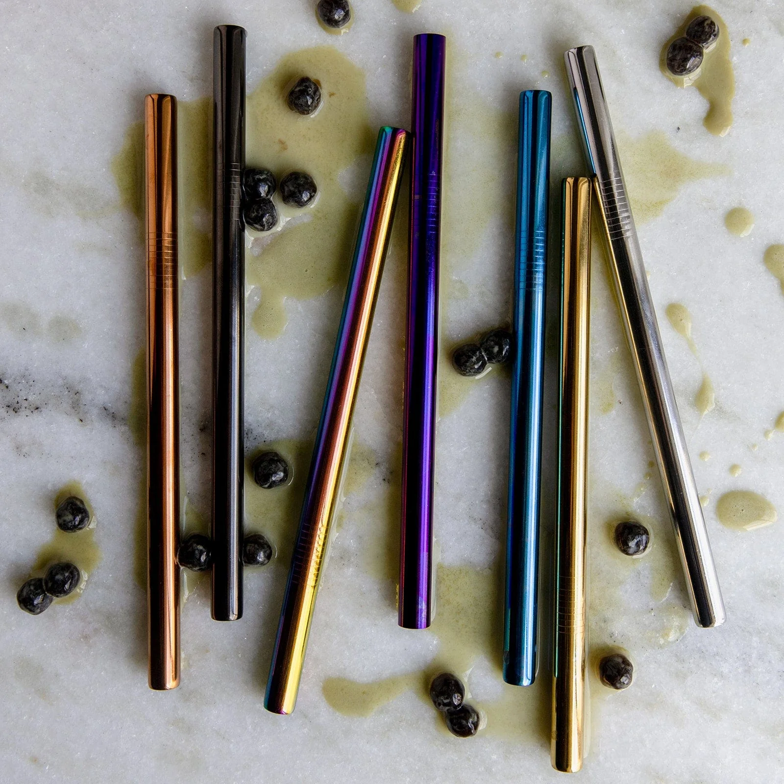 Stainless Steel Straw - Straight, Bent, or Boba Style - Image 19