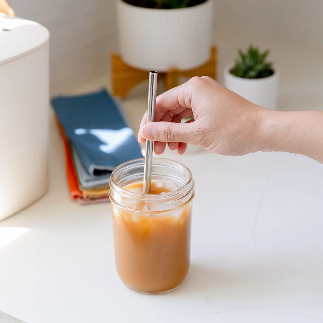 Stainless Steel Straw - Straight, Bent, or Boba Style - Image 3