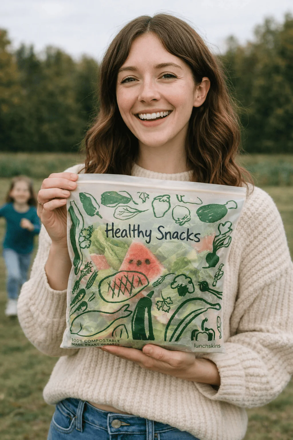Compostable Gallon Storage Bags – Freezer-Safe Resealable Zip Bags - Image 4
